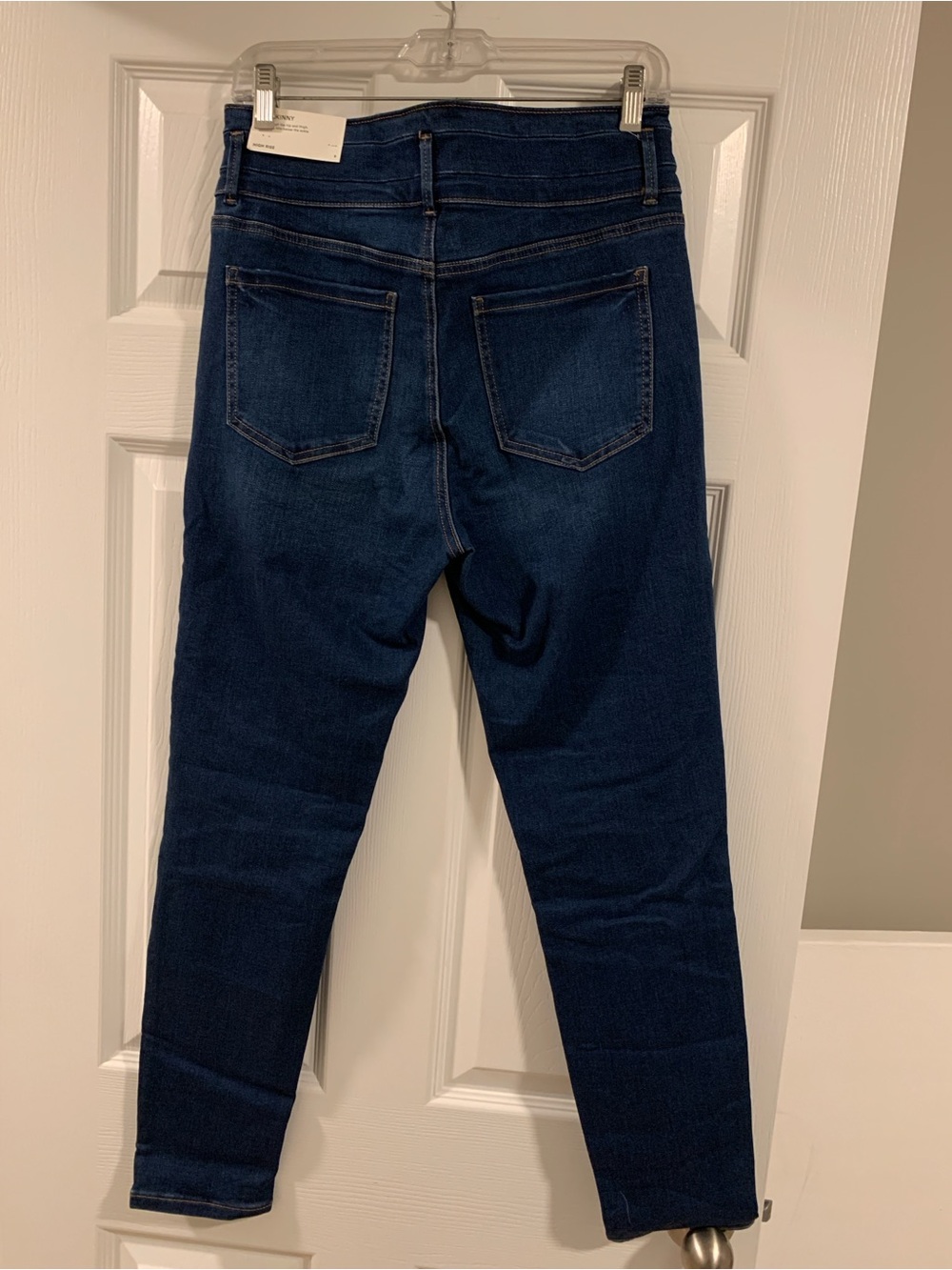 Ann Taylor Skinny Jeans in Deep Indigo - Picture 3 of 8